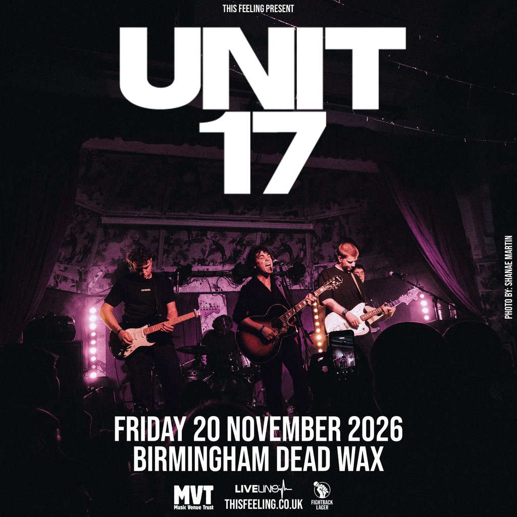 Unit 17 - Birmingham — gig artwork