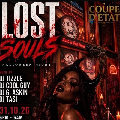 Tickets: Lost Souls | Lost In Seel Street Liverpool Sat 31 October