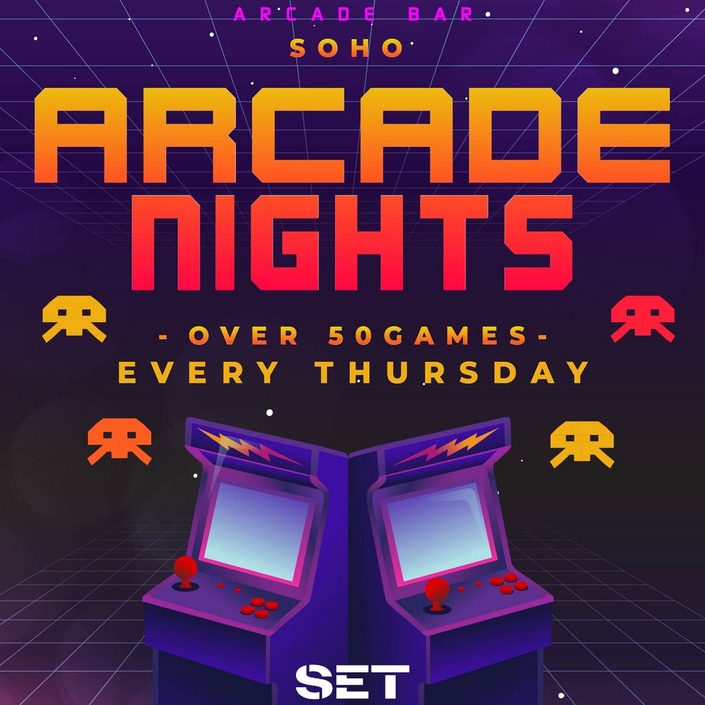 Arcade Nights Every Thursday @ NQ64 Shoreditch at NQ64 Shoreditch, London