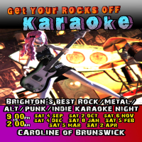 Get Your Rocks Off Karaoke at Caroline Of Brunswick