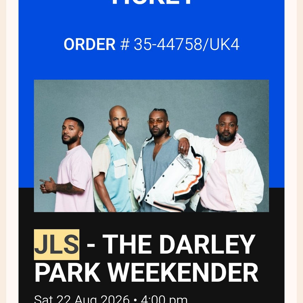 Jls Ticket