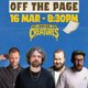 Off The Page || Creatures Comedy Club Event Title Pic