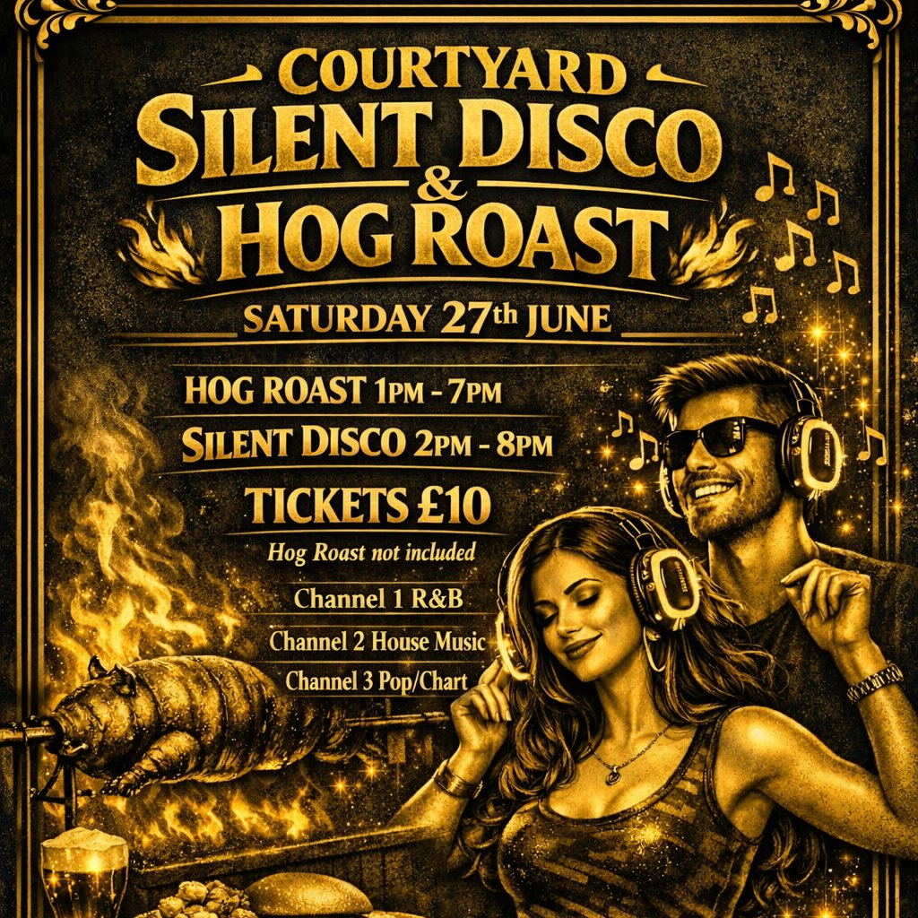 The CourtYard Silent Disco & HogRoast