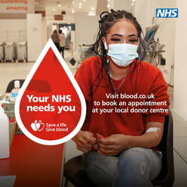 Blood Donation Session, NHS Pop-Up Centre, Westfield