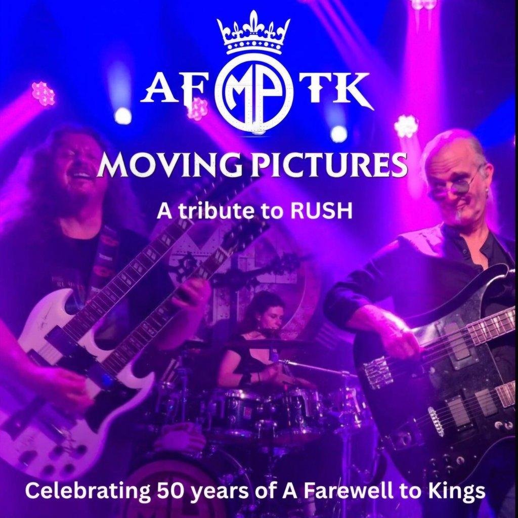 Moving-Pictures-RUSH-Tribute at The Bungalow Bar, Paisley