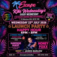 Kiki Wednesday's Launch Party at Escape Bar