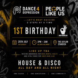 Dance4Depression 1st Birthday with People like us