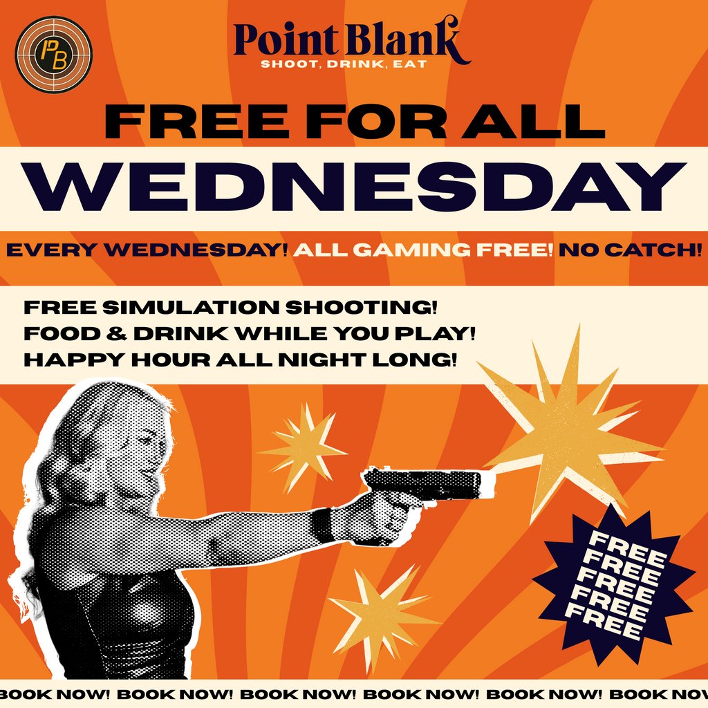 Free Shooting Wednesdays @ Point Blank Newcastle