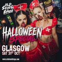 Old Skool Bingo Sat 31st October Glasgow Halloween special at Manuka