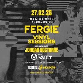 FLAUNT Fergie Vinyl Sessions (SOLD OUT)