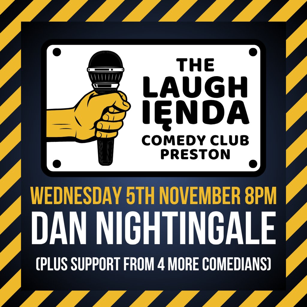 The Laughienda Comedy Club Preston | 5th November 2025