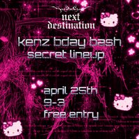 Next Destination// kenz bday bash at Vibes Glasgow