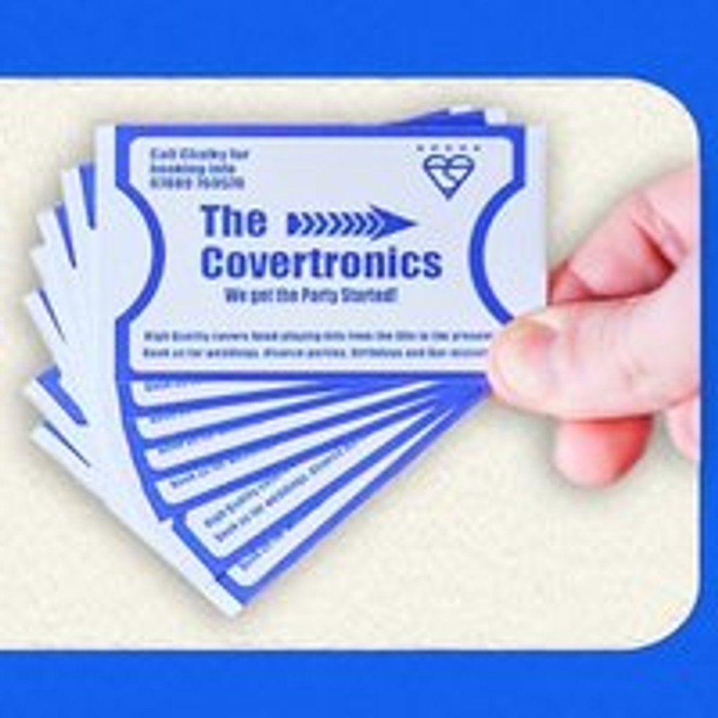COVERTRONICs — gig artwork