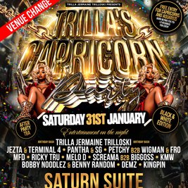Trilla's Black & White Capricorn Party