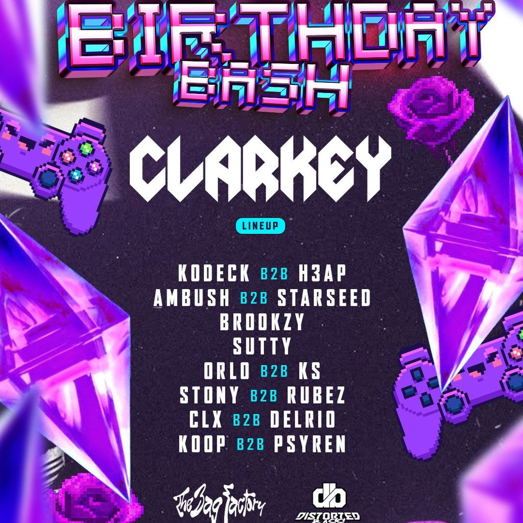 Distorted Bass - Orlo's Birthday Bash