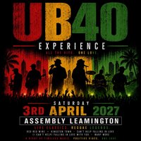 UB40 EXPERIENCE Saturday 03/04/27