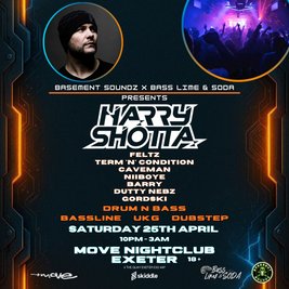 Basement soundz - HARRY SHOTTA | Move Exeter