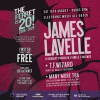 TFI20 Electronic All Dayer // James Lavelle + loads more all day at The Ferret