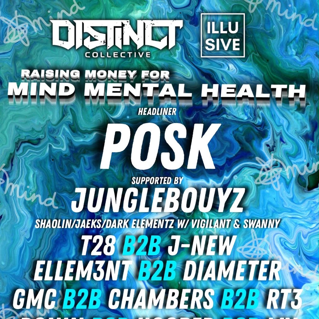 Illusive X Distinct raising money for Mind w/ POSK