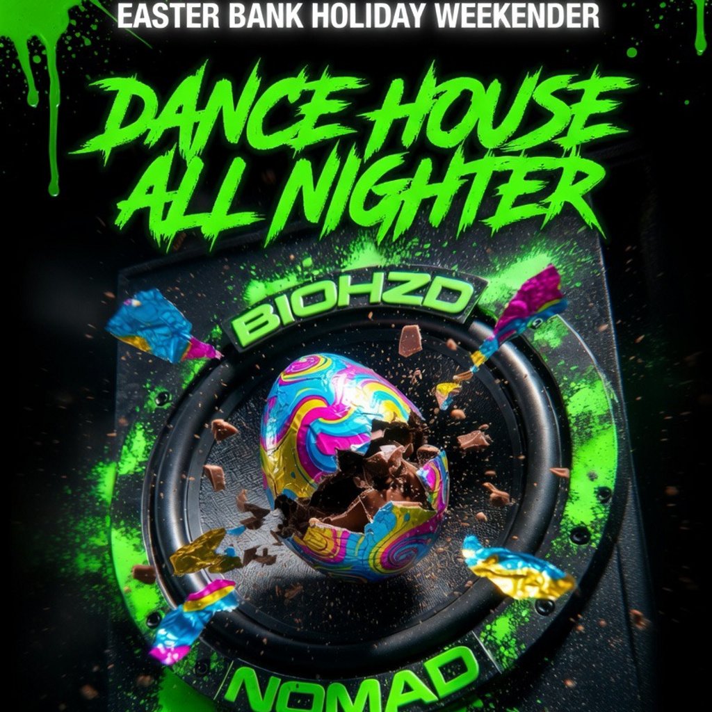 Easter BANK HOLIDAY WEEKENDER - Dance House All Nighter