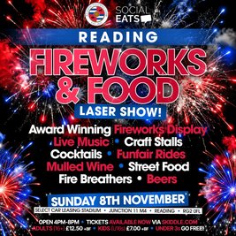 Reading Football Club Fireworks & Food 2026