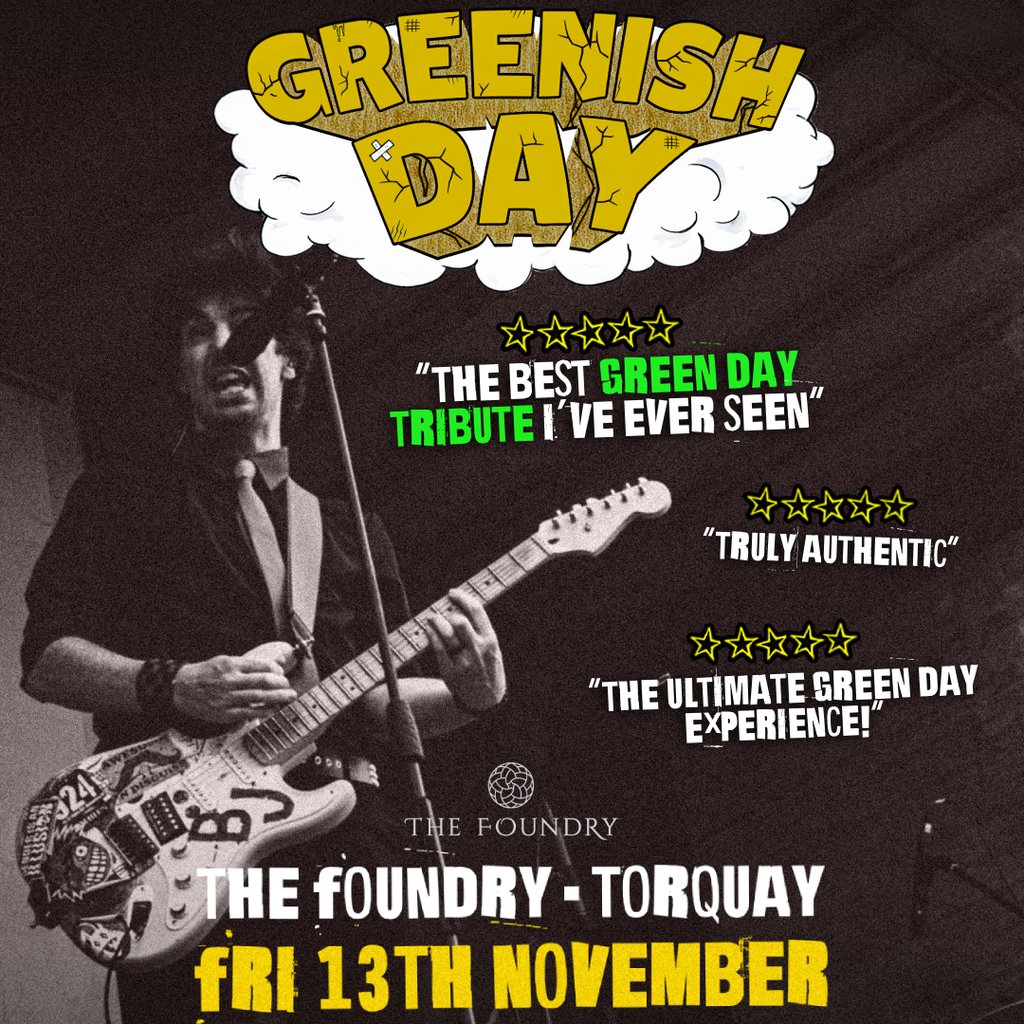 Greenish Day at The Foundry Torquay, Torquay