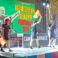 The Biggest Fattest Football Quiz at Camp And Furnace