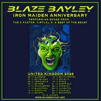 Blaze Bayley: Iron Maiden Anniversary Tour at The Factory Live