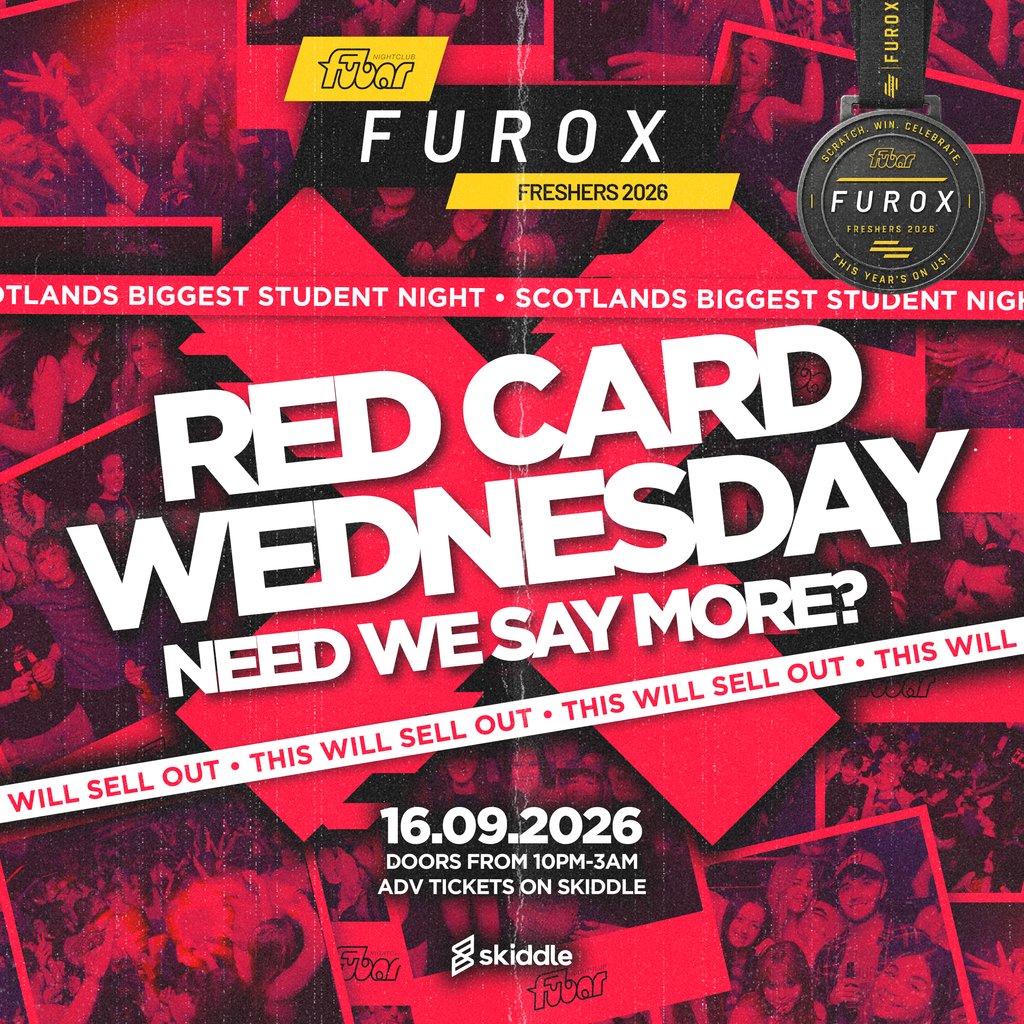 FRESHERS 2026 | Red Card Wednesday
