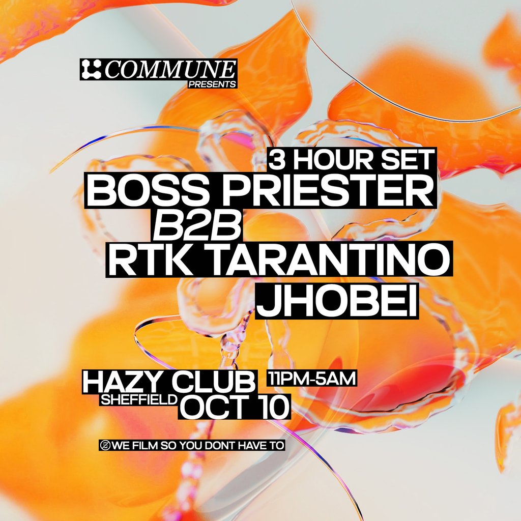 Commune Presents: Boss Priester b2b RTK Tarantino - 3 Hour Set