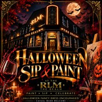 Halloween Sip & Paint at The Realm Northampton