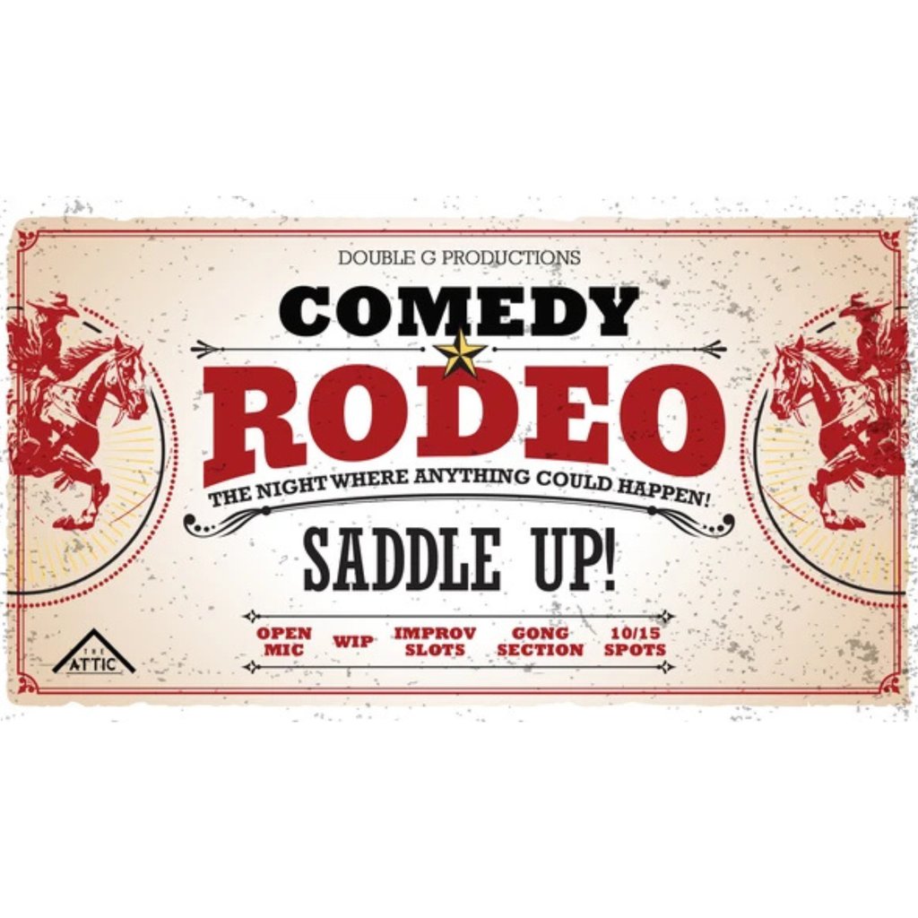 Open Mic Comedy The Rodeo at The Attic! at Southampton, The Attic, Southampton