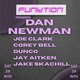 Funktion presents Dan Newman Event Title Pic