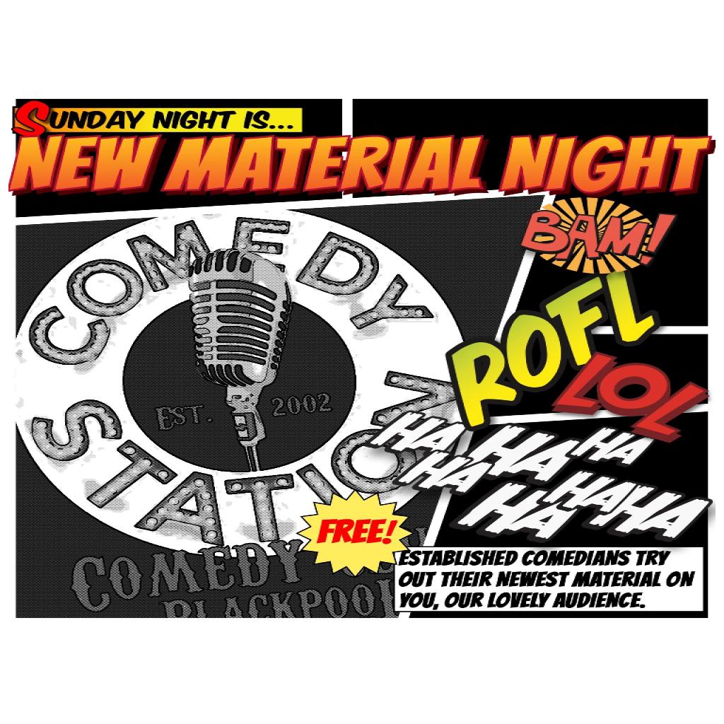 New Material Sundays
