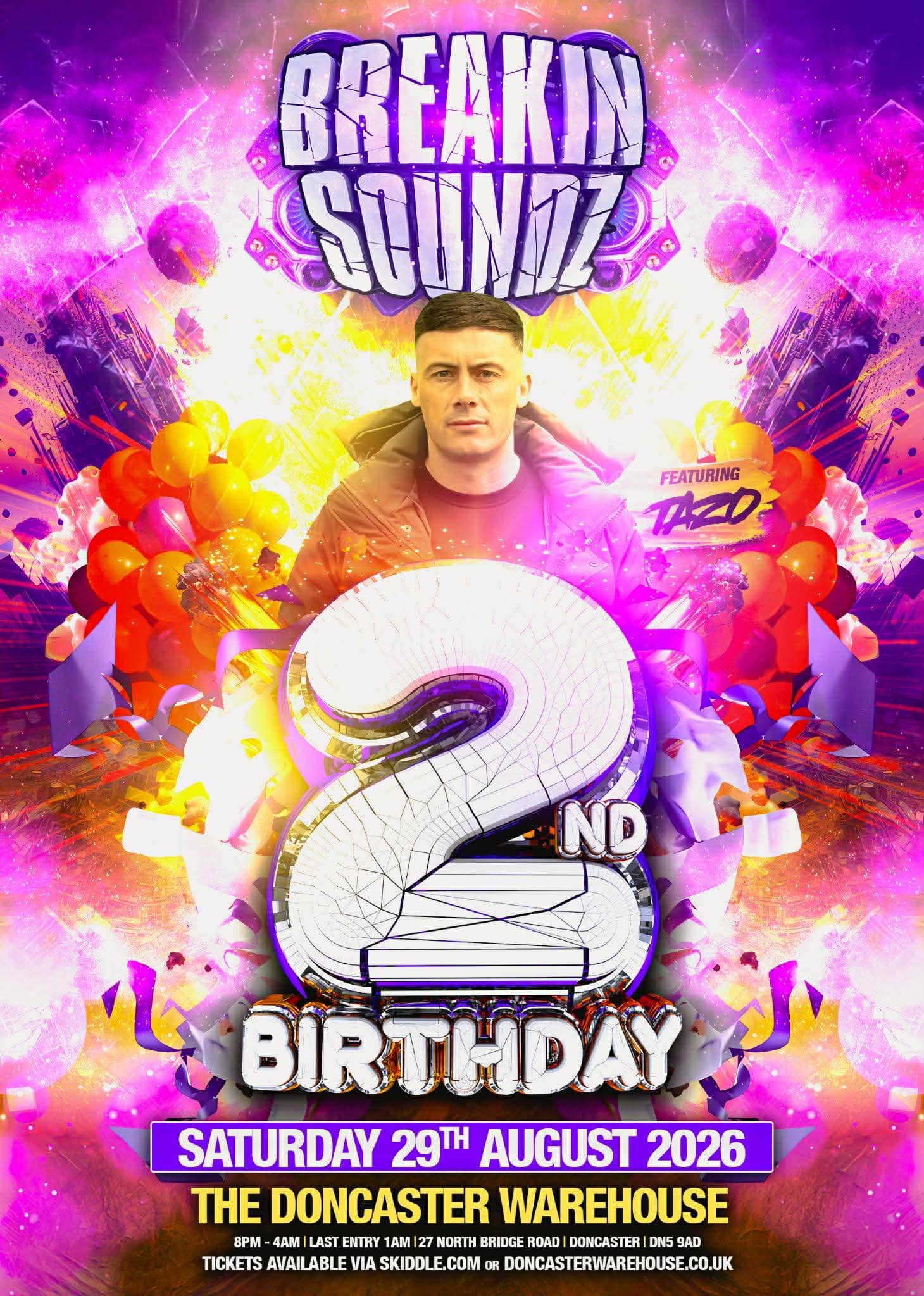 DVD シャ乱Q CLUB QUE PARTY at AKASAKA BLITZ Tickets: Breakin Soundz - The 2nd Birthday | The Doncaster