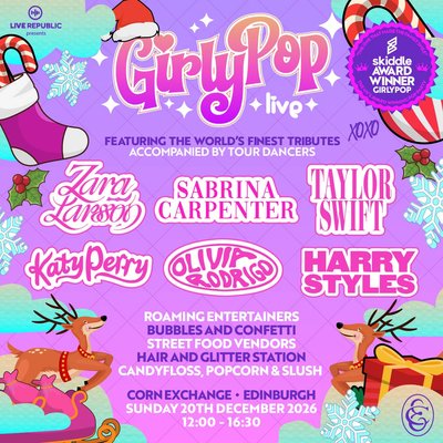 GirlyPop Live's Xmas Era | Corn Exchange, Edinburgh