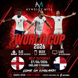 Aynsley Mill Fan Zone: England V Panama