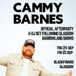 Cammy Barnes Official Aftershow Party & DJ Set
