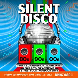 Silent Disco - 80s, 90s and 00s