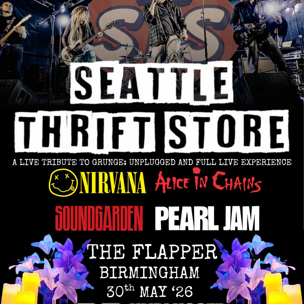 Seattle Thrift Store - a live tribute to Grunge