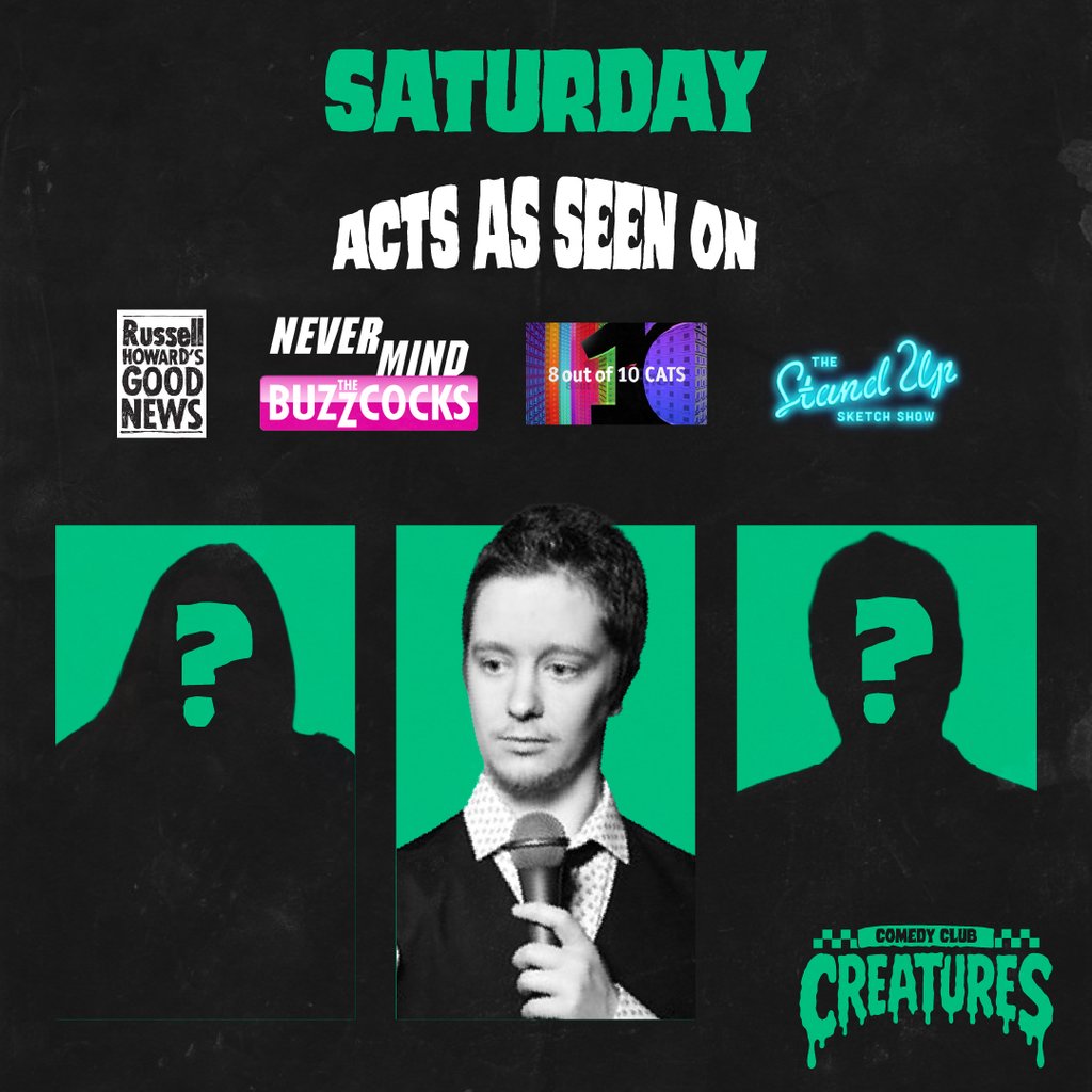 Saturday Night Showcase|| Creatures Comedy Club