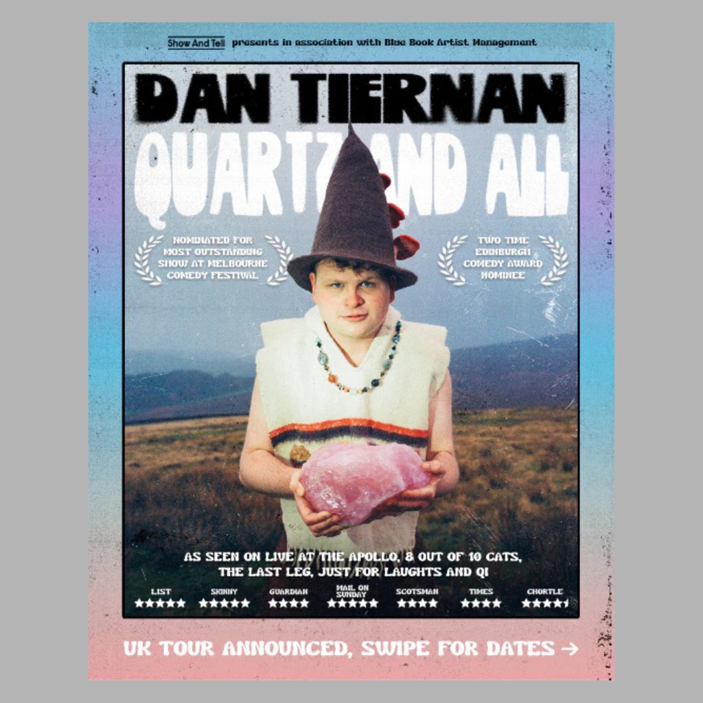 Dan Tiernan New Stand up Comedy Tour at Southampton, The Attic, Southampton