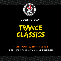 Strange Daze: Boxing Day Trance Classics at Night People
