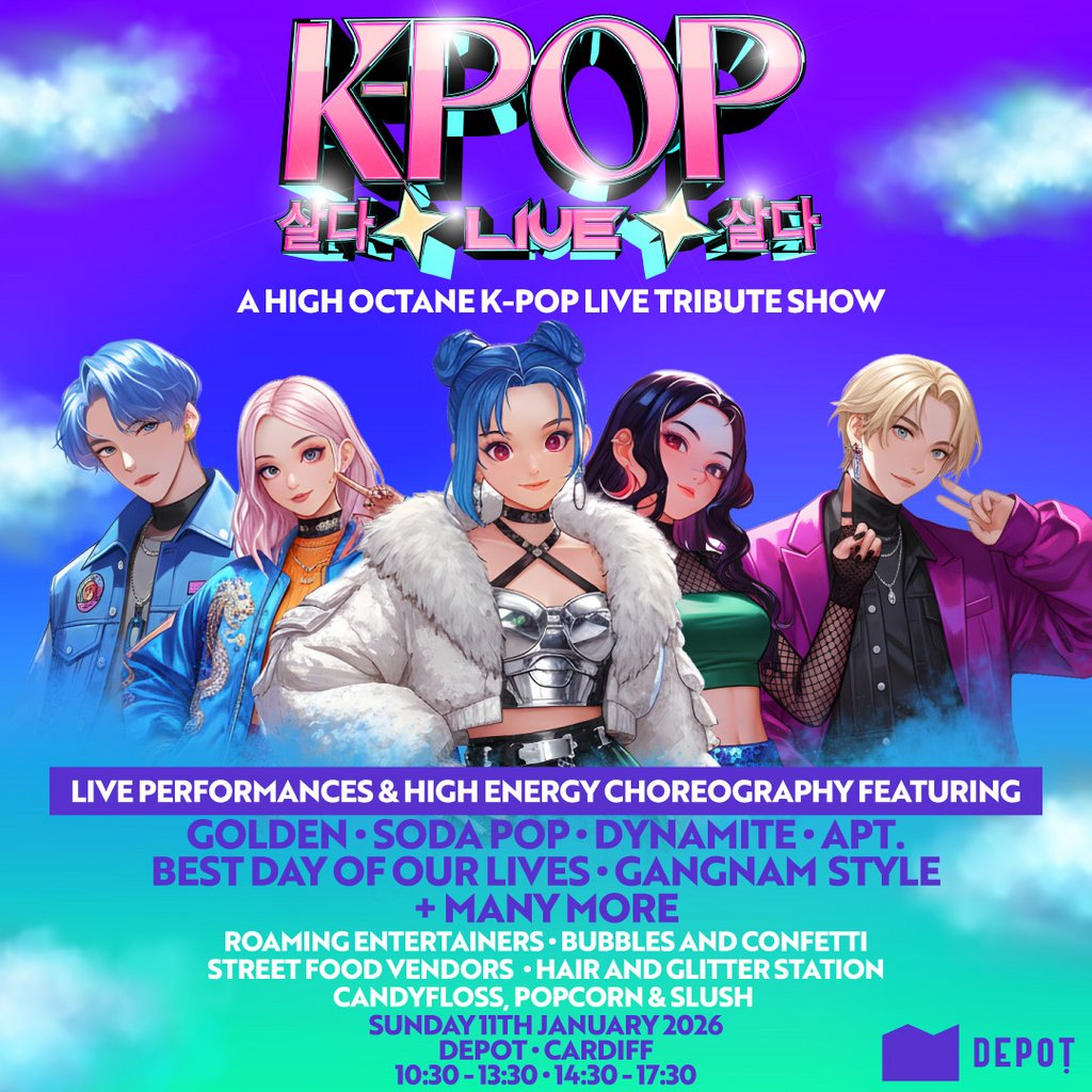 Tickets: K-POP Live | DEPOT Cardiff | SOLD OUT!!! | Depot Cardiff