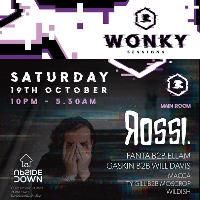 Wonky Sessions Presents: Rossi at Club Upside Down