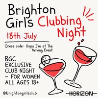 Brighton Girls Clubbing Night