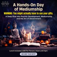 A Hands-On Day of Mediumship at Admaston Village Hall