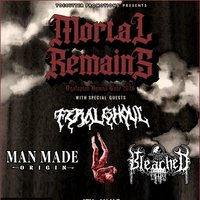 Mortal Remains - Feral Ghoul - Man Made Origin - The Bleached at HIDDEN Dundee