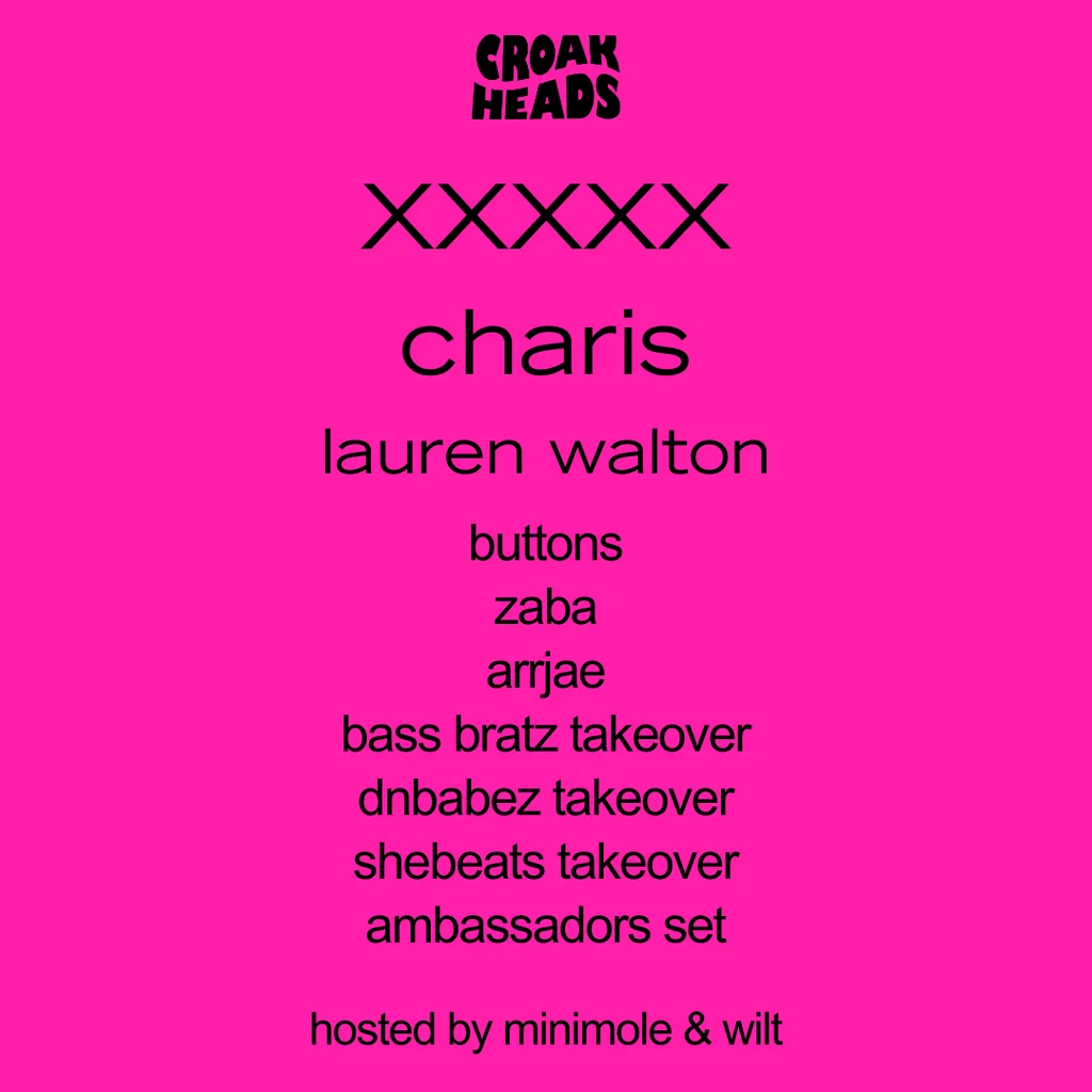 Croakheads does brat 365 but also at the castle e1 on 24.04