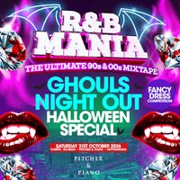 RNB MANIA| Nottingham's Halloween R&B Party! at Pitcher And Piano Nottingham
